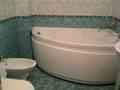 Gelendzhik private sector. Bathroom with toilet for №2 and №4.